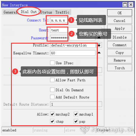 ROS連接IP代理PPTP/L2TP